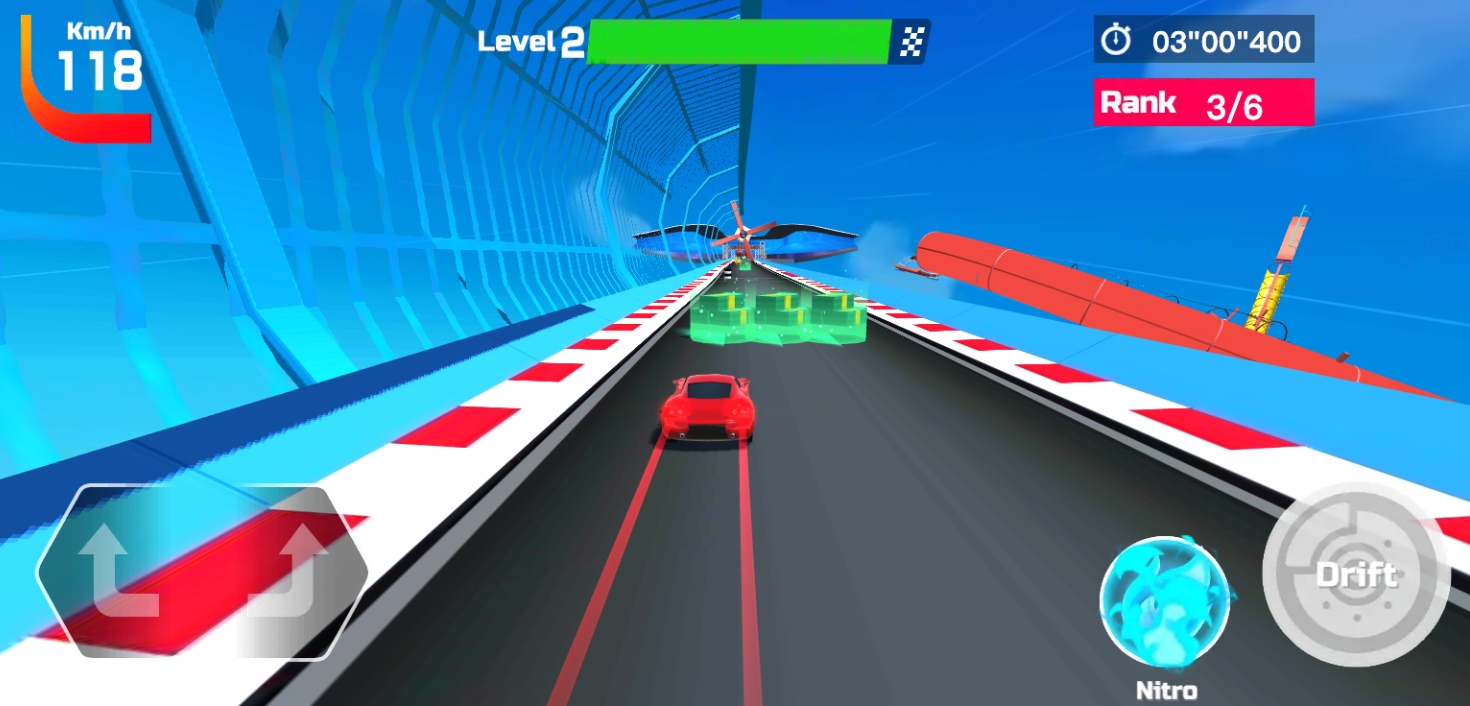 Track preview: launch ramp