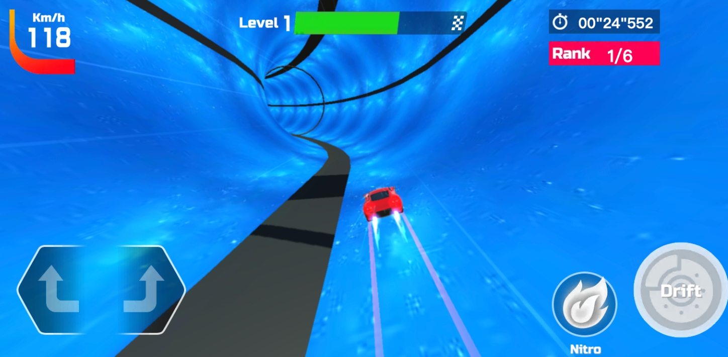 Track preview: split turn